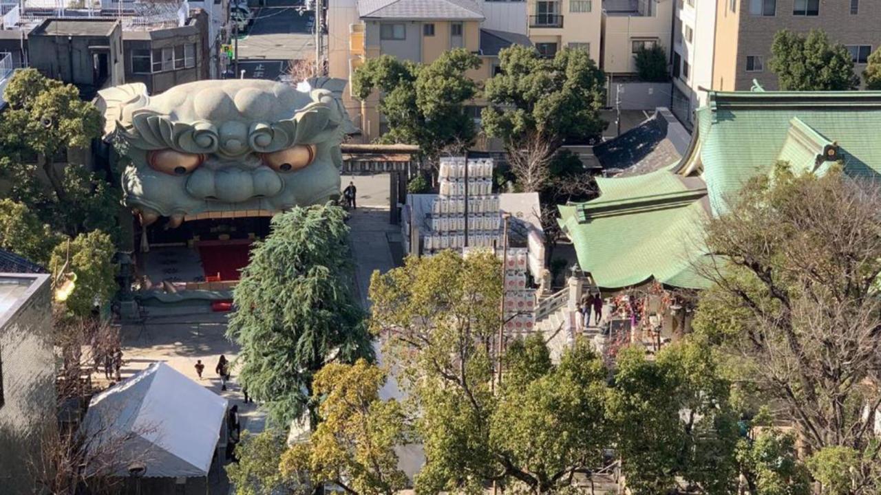 Toyoko Inn Osaka Namba Nishi Bagian luar foto
